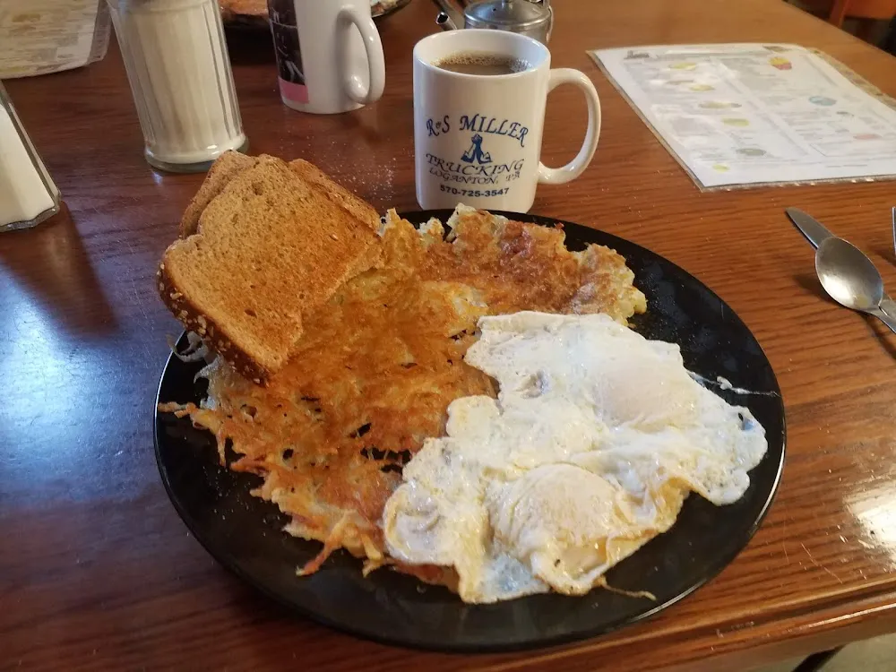 Eggs Hash Browns Turkey Sausage